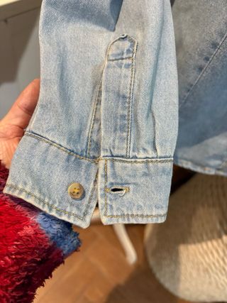 Camisa vaquera mujer 100% algodón