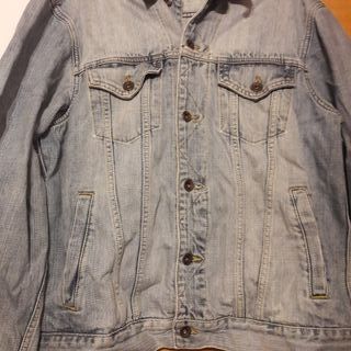 Chaqueta vaquera hombre azul lavado