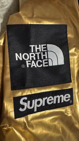 Parka Supreme X The North Face Metallic