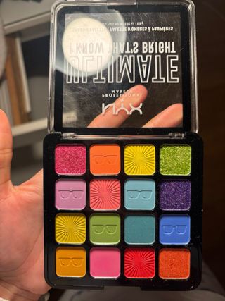 Paleta de sombras NYX