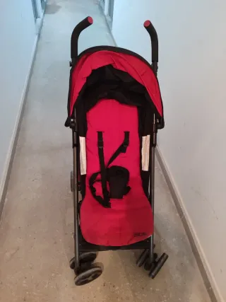 Silla de paseo roja ZOBO bolt,