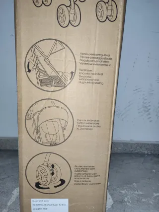 Silla de paseo roja ZOBO bolt,