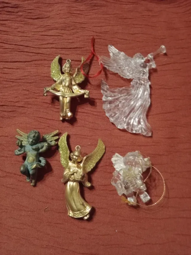 ÁNGELES ANTIGUOS PARA BELÉN O ARBOL DE NAVIDAD