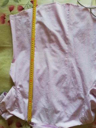 Camisa Benetton  rosa rayas