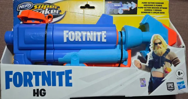 Pistola de Agua Nerf Fortnite HG