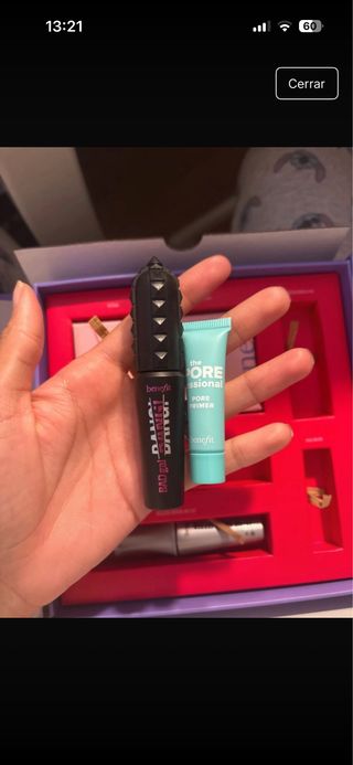 Máscara Pestañas y Primer Benefit