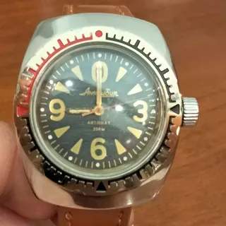 Vostok Amphibia 17 rubini custom