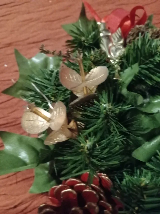 CORONA DE NAVIDAD DE LA BUENA SUERTE