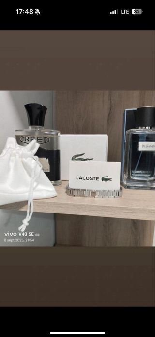 Pulsera Lacoste Plata