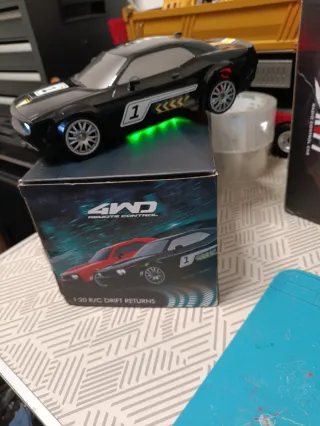 Coche radiocontrol Mustang 4x4