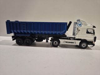 Scania 143 con bañera basculante 1/43
