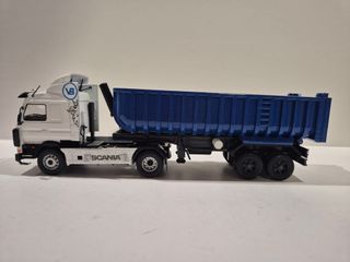 Scania 143 con bañera basculante 1/43