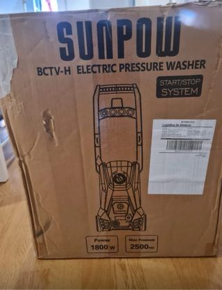 SUNPOW HidroLavadora a Presión Eléctrica 2500 PSI