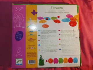 Juego Flowers Djeco 3-6 años
