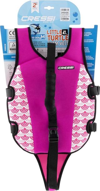 NUEVO! Chaleco Neopreno Little Turtle Rosa talla M
