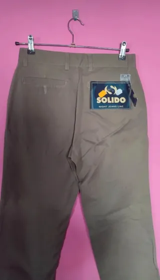 Pantalón chino hombre Soldo beige