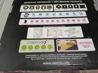 Cojín Antiescaras Ubiotex Redondo Negro