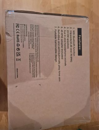 Tocadiscos BT con Altavoces Externos