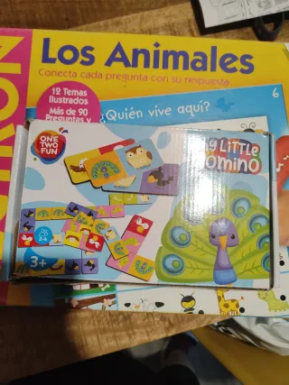 Lote de 10 juegos infantiles: puzzles y más