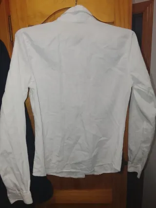 Camisa Thomas Burberry Blanca Talla L