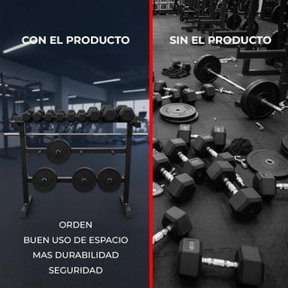 Supporto per dischi e manubri da palestra 300 kg