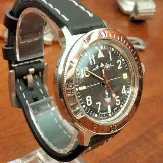 Vostok Amphibia 17 rubini full custom
