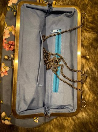 Bolso de mano floral