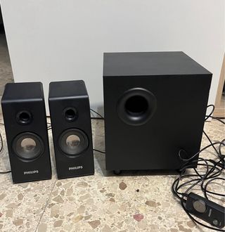 Altavoces Philips con Subwoofer Negro