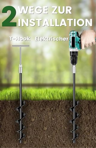 NUEVO! 4 Anclajes Suelo 48cm columpios