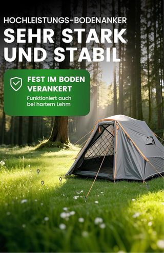 NUEVO! 4 Anclajes Suelo 48cm columpios