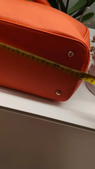 Borsa arancione grande