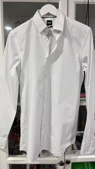 Camisa HUGO BOSS Slim Fit Blanca