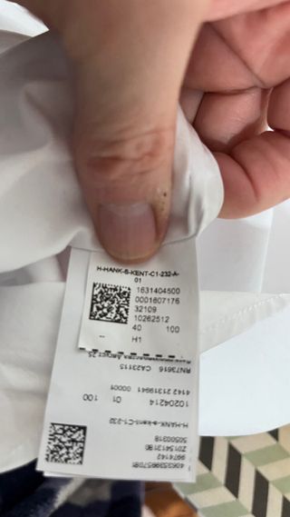 Camisa HUGO BOSS Slim Fit Blanca