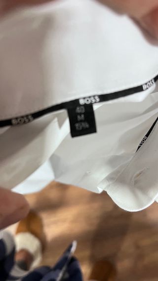 Camisa HUGO BOSS Slim Fit Blanca