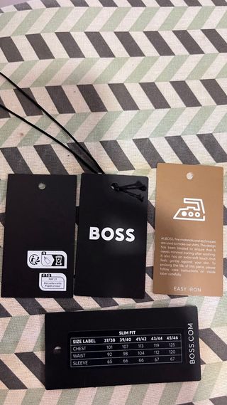 Camisa HUGO BOSS Slim Fit Blanca