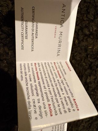 Pendientes Murano Cristal Dorados Multicolor