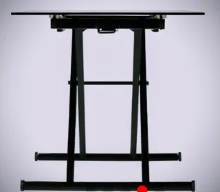 Mesa centro elevable cristal templado