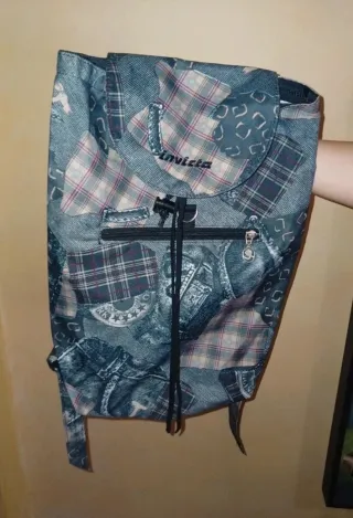 Zaino Invicta fantasia patchwork