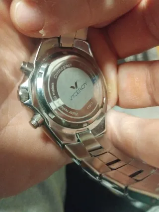 Reloj Viceroy Cronógrafo Plata/Blanco