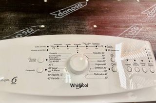 Lavadora Whirlpool: 6,0kgPlaca electrónica control