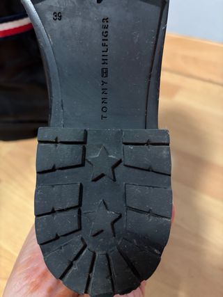 Botas Tommy Hilfiger Piel Negras
