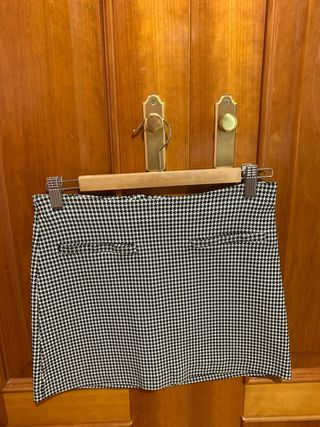 Minifalda pata de gallo