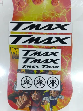 Pegatinas TMAX Yamaha Negras