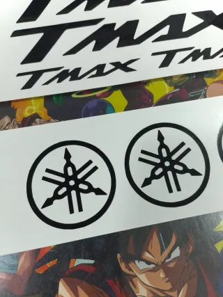 Pegatinas TMAX Yamaha Negras