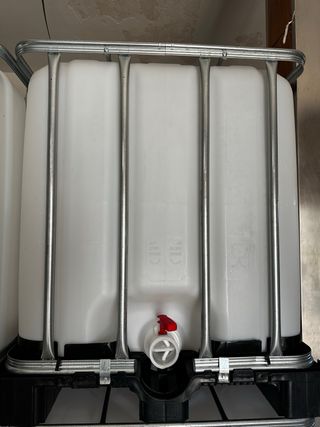 Depósito de agua IBC 1000L