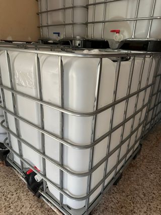 Depósito de agua IBC 1000L