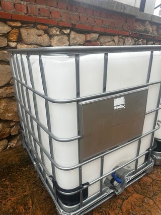 Depósito de agua IBC 1000L