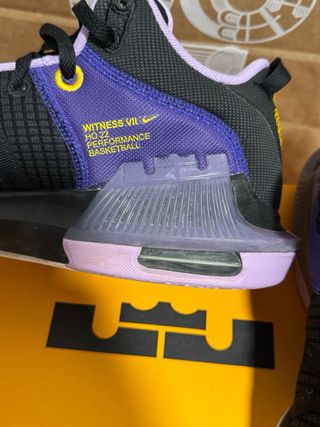 Zapatillas Baloncesto Nike Lebron Testigo 7 Lakers