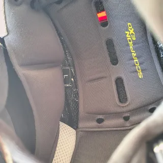 Casco Motocross Scorpion Rojo/Negro