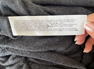 Mono largo gris oscuro Mango manga larga